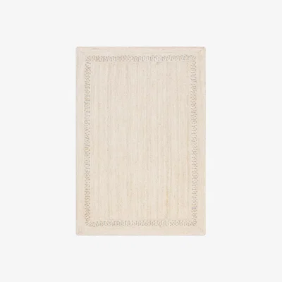 John Lewis John Lewis Lattice Lace Jute Rug, Neutral, L180 x W120 cm