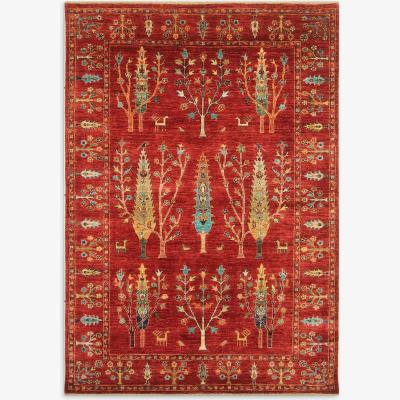 John Lewis Gooch Oriental Loribaft Rug, L223 x W155 cm, Red