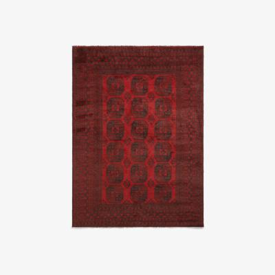 John Lewis Gooch Luxury Hand Knotted Afghan Elephant Rug, Red