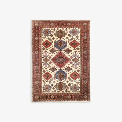 John Lewis Gooch Oriental Supreme Kazak Rug, Cream, L240 x W175cm