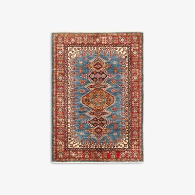 John Lewis Gooch Oriental Supreme Kazak Rug, Blue, L179 x W129cm