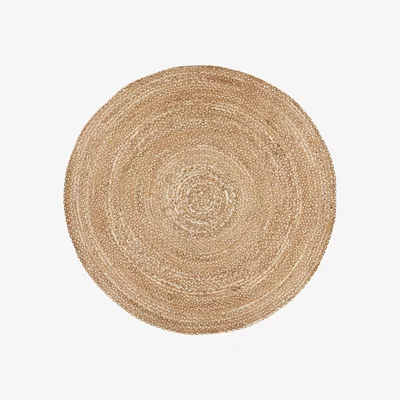 John Lewis ANYDAY John Lewis & Partners Jute Round Rug, Natural, Dia.180cm