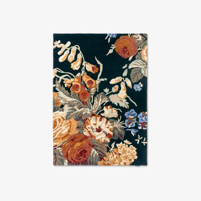 John Lewis Sanderson Stapleton Park Rug, Blue/Orange