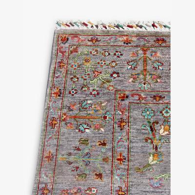 John Lewis Gooch Oriental Sultani Rug, L204 x W156 cm, Mid Blue