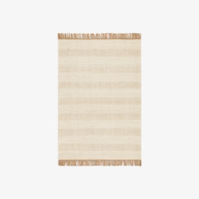 John Lewis John Lewis Kenzo Stripe Jute Rug, Neutral, L180 x W120 cm