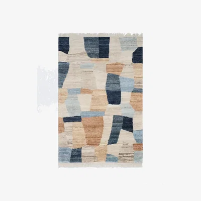 John Lewis John Lewis Cubic Wool Rug, Multi, L240 x W170 cm