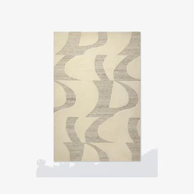 John Lewis John Lewis Mellea Broken Wave Rug, L180 x W120 cm, Grey