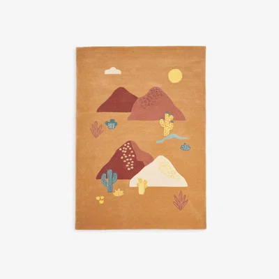 John Lewis little home at John Lewis Desert Landscape Wool Rug, 140 x 200cm