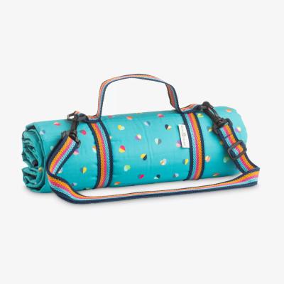 John Lewis Beau & Elliot Confetti Picnic Rug, Blue/Multi