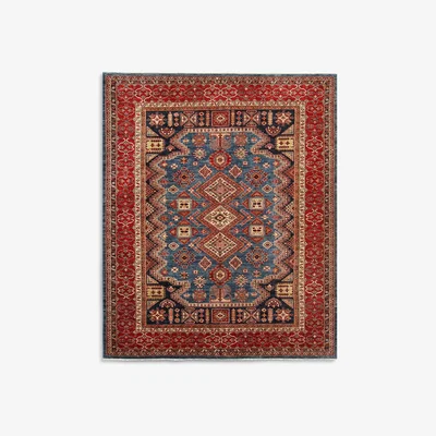John Lewis Gooch Oriental Supreme Kazak Rug, Blue, L304 x W251 cm