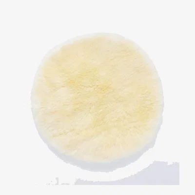 John Lewis John Lewis Sheepskin Rug, Dia. 100cm, Ivory