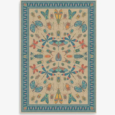 John Lewis Ruggable x Iris Apfel Suzani Mosaic Rug