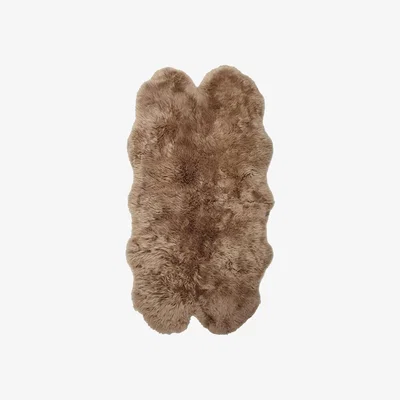 John Lewis John Lewis & Partners New Sheepskin Rug Quad