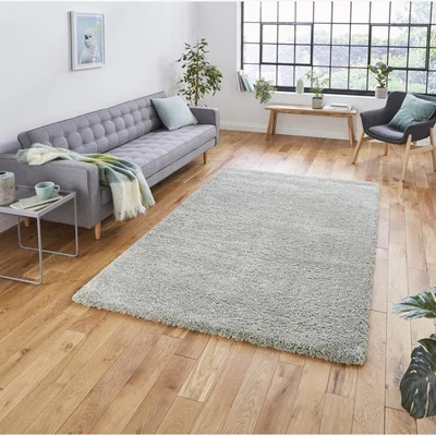 Knees Think Rugs Sierra 9000 Pastel Green  -  80cm x 150cm Rug