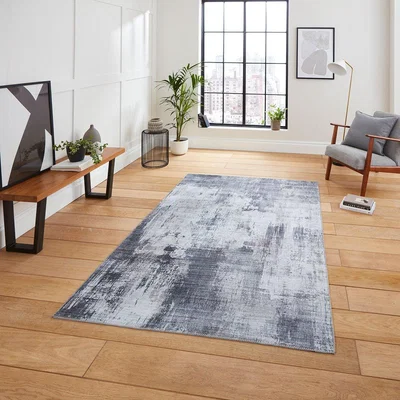 Knees Think Rugs Rio G5536 Grey  -  120cm x 170cm Rug