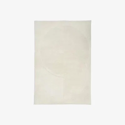 Knees Romney 200cm x 290cm Lambswool Rug - Cream