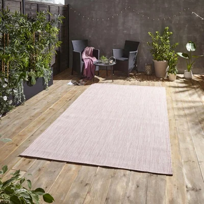 Knees Think Rugs POP! Outdoors Rose  -  120cm x 170cm Rug