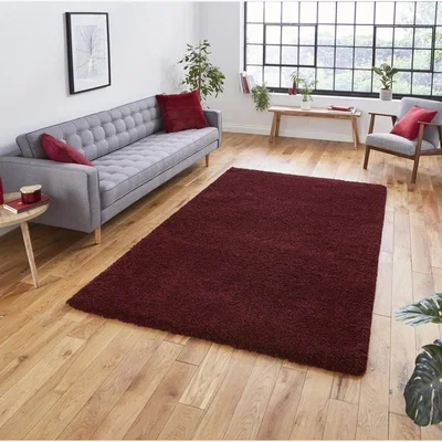 Knees Think Rugs Sierra 9000 Ruby  -  70cm x 140cm Half Moon Rug