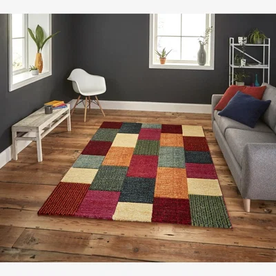 Knees Think Rugs Brooklyn 21830 Multi - 120 x 170 Rug