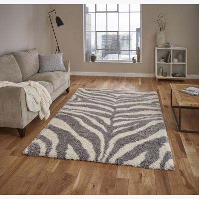Knees Think Rugs Portofino M289 Ivory/Grey - 120 x 170 Rug