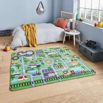 Knees Think Rugs Inspire G4563 Green  -  120cm x 160cm Rug