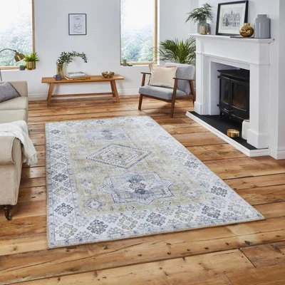 Knees Think Rugs Topaz G4705 Gold - 120 x 170 Rug