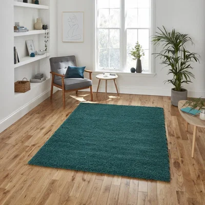 Knees Think Rugs Sierra 9000 Jewel Green  -  120cm x 170cm Rug