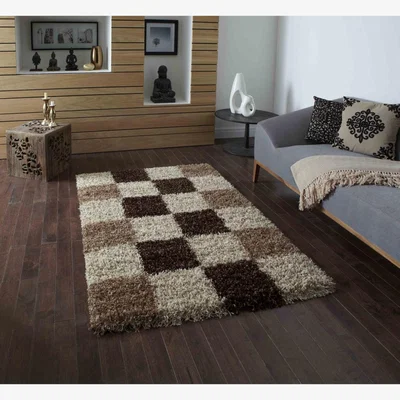 Knees Think Rugs Vista 2247 Check - 120 x 170 Rug