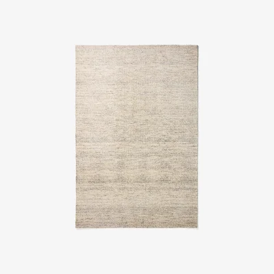 Kave Home Lenuo ecru wool and cotton jacquard rug 200 x 300cm