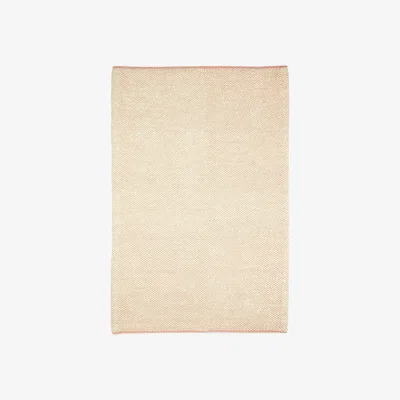 Kave Home Nectaire rug, cotton and polypropylene in white, 200 x 300 cm