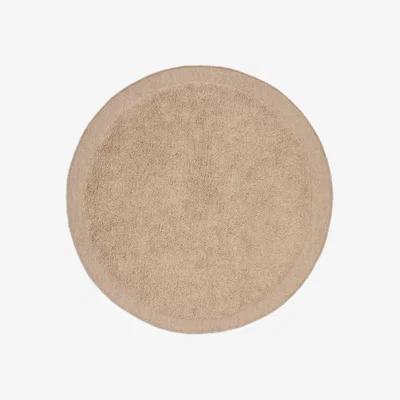 Kave Home Marely round, beige wool rug, Ø 200 cm
