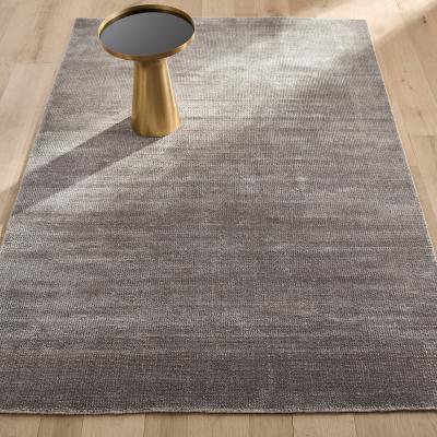 La Redoute Terral Hand Woven Lyocell and Wool Rug