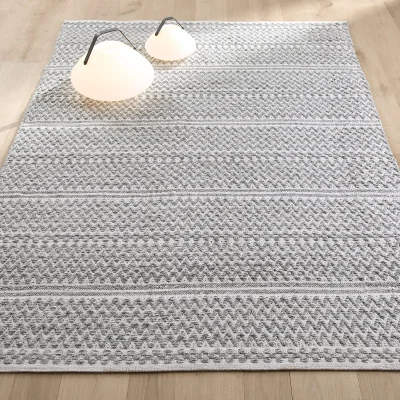 La Redoute Farsil Indoor / Outdoor Textured Recycled Polyester Rug