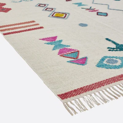 La Redoute Imani Flat Woven Wool Rug