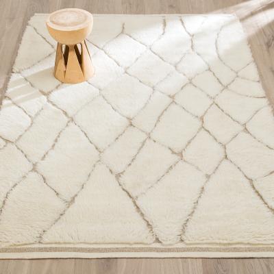 La Redoute Djurdi Hand-Knotted 100% Wool Berber Rug