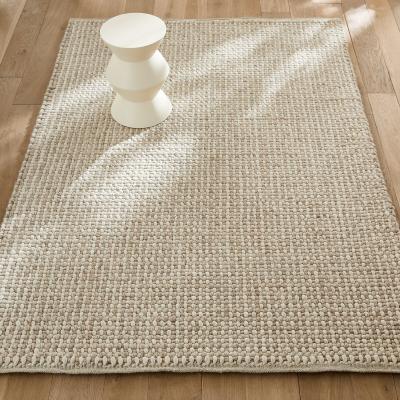 La Redoute Nisha Hand Woven Thick 100% Wool Rug