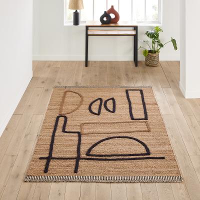 La Redoute Euphie Woven Pattern Jute Rug