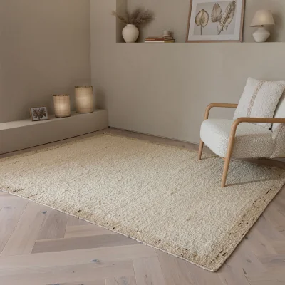 La Redoute Napa Reversible Wool Border Rug