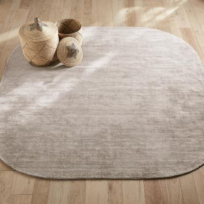 La Redoute Mustha Square 100% Lyocell Rug