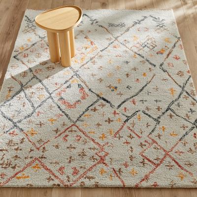 La Redoute Ashwin Hand Tufted Thick 100% Wool Rug