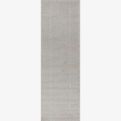 La Redoute Linear Flatweave Runner Rug - 240x66cm