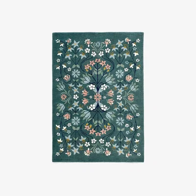 La Redoute Pilar Floral Wool Rug