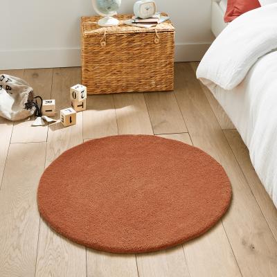 La Redoute Renzo Small Round Tufted 100% Cotton Rug