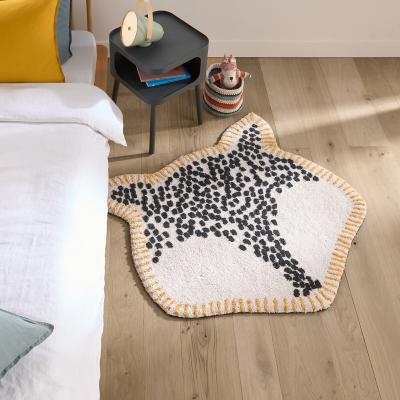 La Redoute Lisica Animal Face Organic Cotton Rug