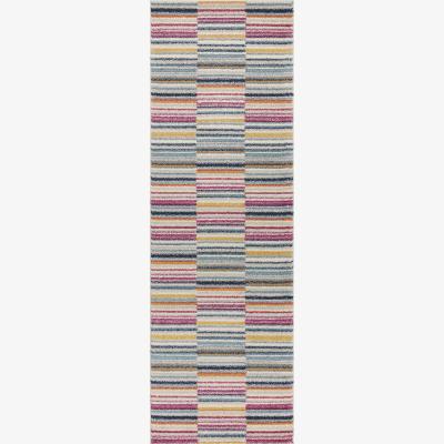 La Redoute Stripe Flatweave Runner Rug - 240x66cm