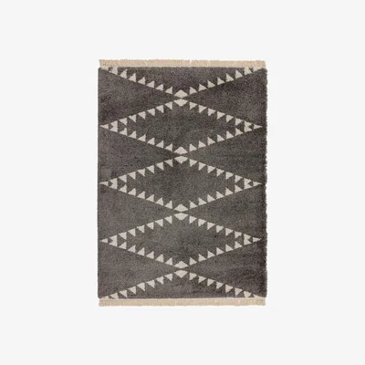 La Redoute High Pile Berber Style Fringe Rug