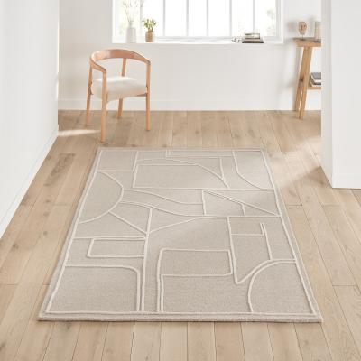 La Redoute Robita Abstract 100% Wool Rug