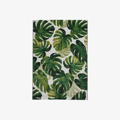 La Redoute Tropical Monstera Leaf Print Rug