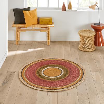 La Redoute Raudity Multicoloured Round Jute Rug