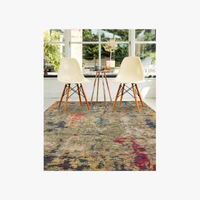 La Redoute Multi Colour Abstract Rug